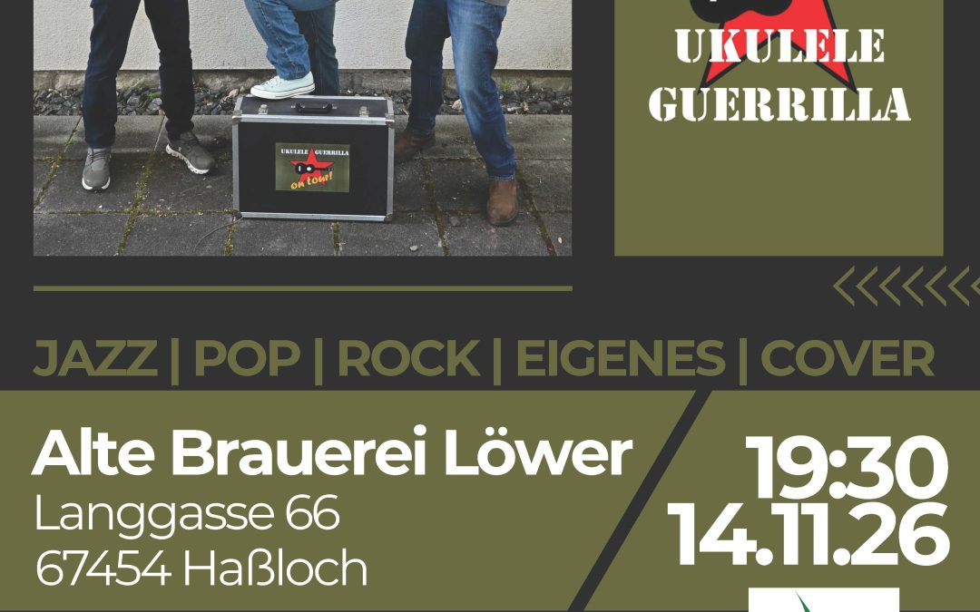 UKULELE GUERILLA    Jazz,  Rock,  Blues,  Latin und Reggae